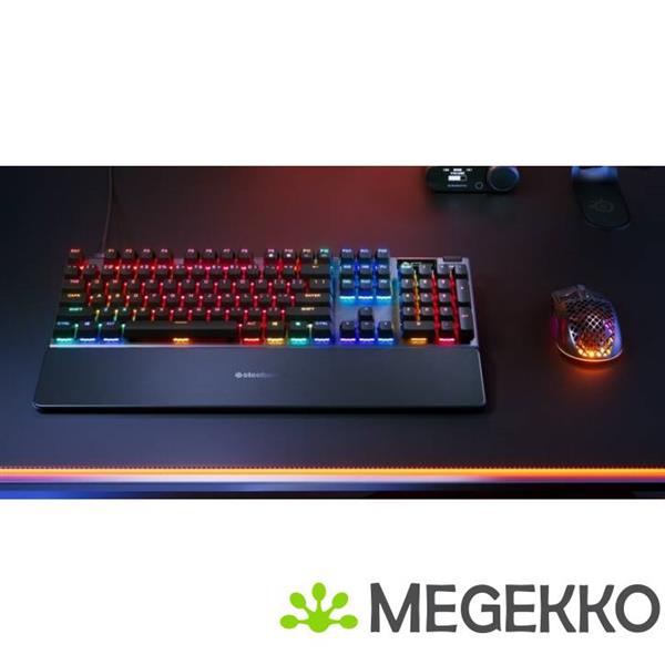 Grote foto steelseries apex pro gen 3 hall effect toetsenbord computers en software toetsenborden