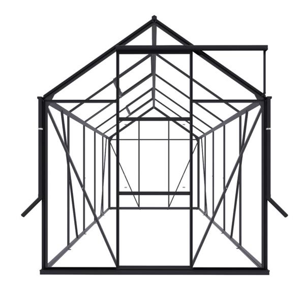 Grote foto promo tuinkas kate ii zwart vg 3mm tuin en terras tuinhuisjes en blokhutten