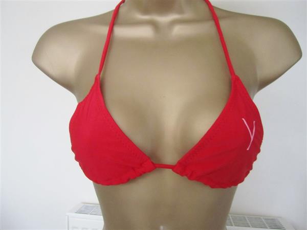 Grote foto elegante rode bikini met koordjes yamamay kleding dames badmode en zwemkleding