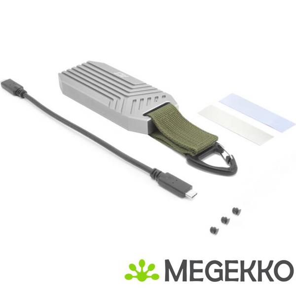 Grote foto act usb 40gbps m.2 2280 nvme pcie ssd behuizing. tool free computers en software behuizingen en kasten