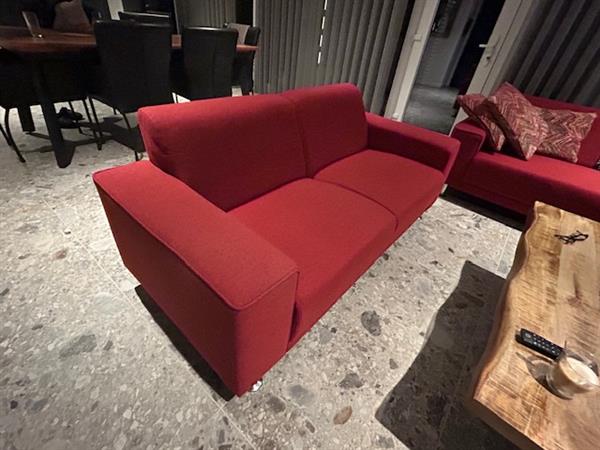 Grote foto kwalitatieve zetelset bestaande uit 2 banken huis en inrichting bankstellen