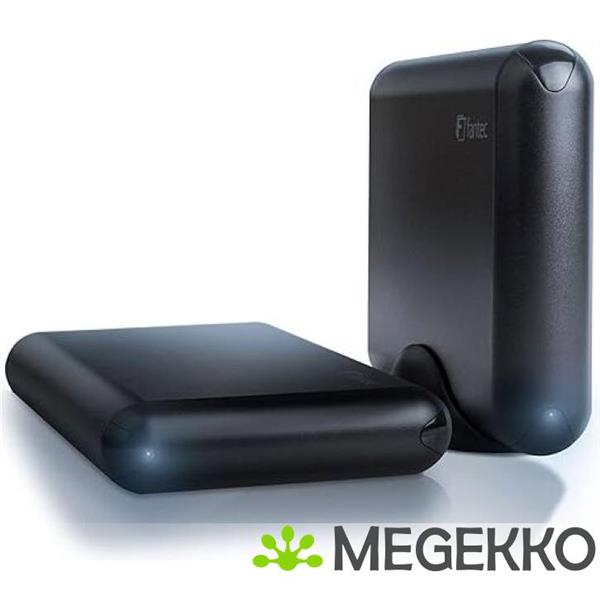 Grote foto fantec db alu31 zwart 3.5 sata usb 3.1 typ c computers en software behuizingen en kasten