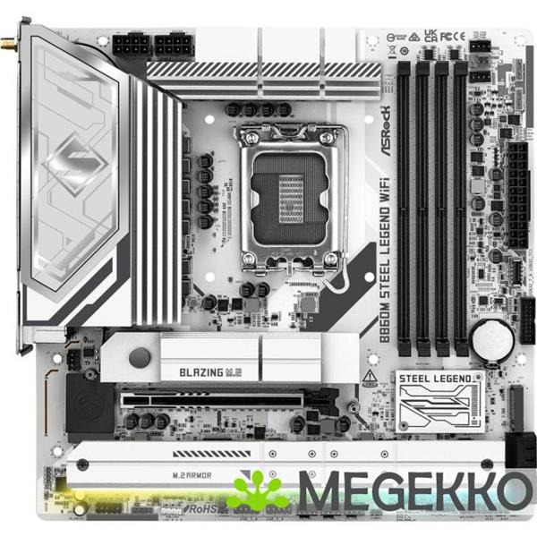 Grote foto asrock b860m steel legend wifi computers en software moederborden