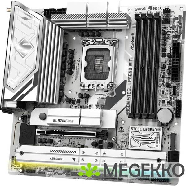 Grote foto asrock b860m steel legend wifi computers en software moederborden