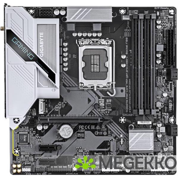 Grote foto gigabyte b760m gaming plus wifi ddr4 computers en software moederborden