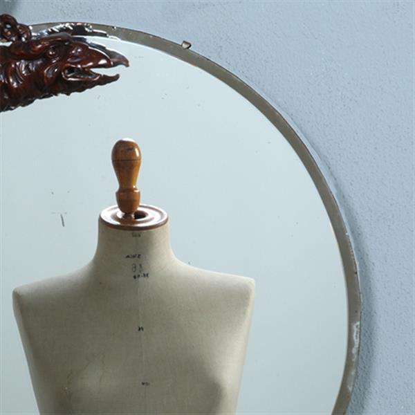 Grote foto fabelachtige spiegel draak bij volle maan in de manier van gabriel viardot parijs ca 1880 no.38 antiek en kunst spiegels