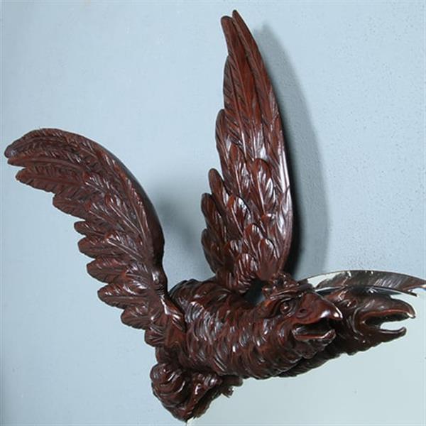 Grote foto fabelachtige spiegel draak bij volle maan in de manier van gabriel viardot parijs ca 1880 no.38 antiek en kunst spiegels