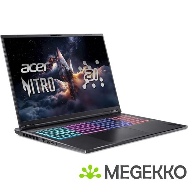 Grote foto acer nitro 18 ai an18 61 r0nj 18 amd ryzen 7 rtx 5070 ti gaming laptop computers en software overige computers en software