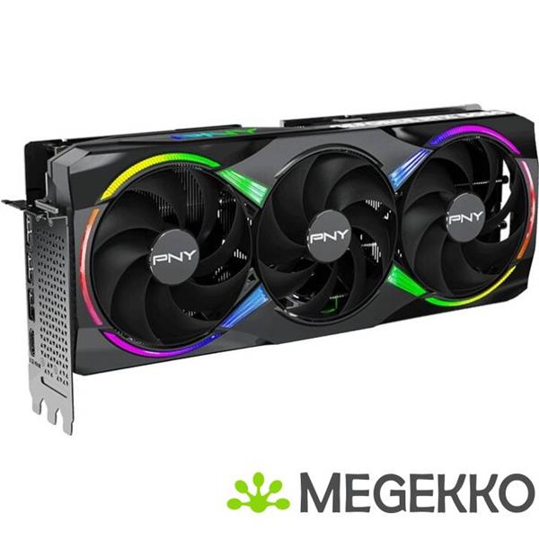 Grote foto pny geforce rtx 5080 16gb argb overclocked triple fan computers en software videokaarten