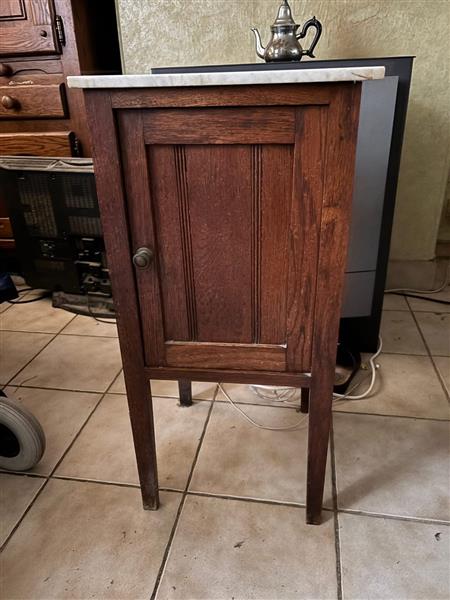 Grote foto antiek kastje met marmer blad te koop antiek en kunst kasten