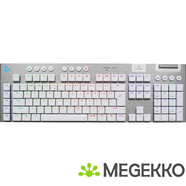 Grote foto logitech g g915 x lightspeed tactile wit computers en software toetsenborden
