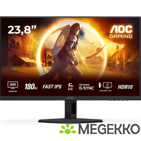 Grote foto aoc g4 q24g4re 24 quad hd 180hz ips gaming monitor computers en software overige computers en software