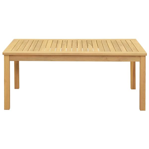 Grote foto vidaxl salontafel licht acacia 110 x 60 x 45 cm massief acaciahout tuin en terras tuinmeubelen