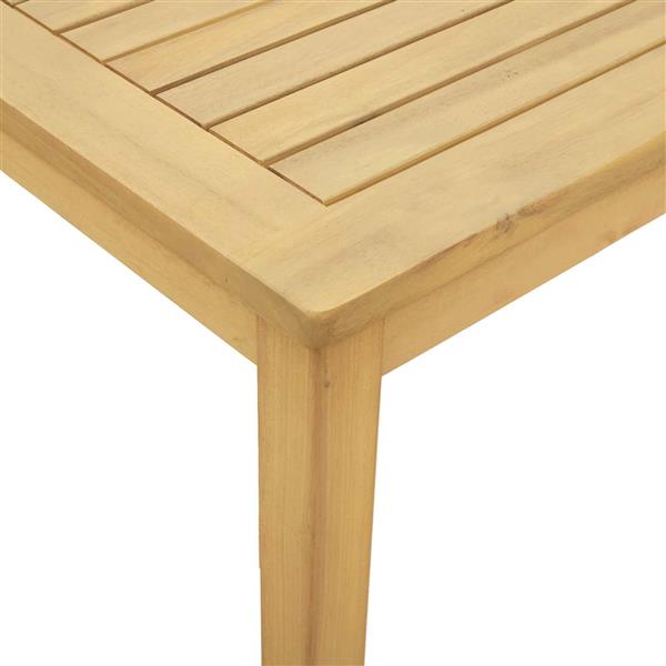 Grote foto vidaxl salontafel licht acacia 50 x 35 x 36 cm massief acaciahout tuin en terras tuinmeubelen