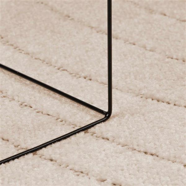 Grote foto vidaxl vloerkleden rechthoekig palmeras beige 170 x 120 cm polyester huis en inrichting vloerbedekking en kleden