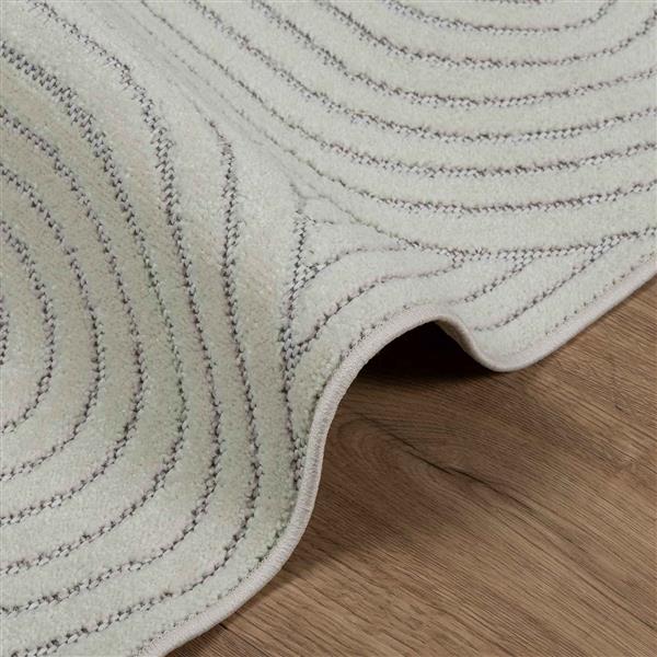 Grote foto vidaxl vloerkleden rechthoekig palmeras groen 230 x 160 cm polyester huis en inrichting vloerbedekking en kleden