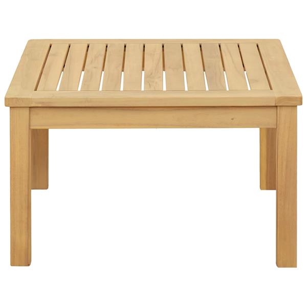 Grote foto vidaxl salontafel licht acacia 60 x 60 x 36 cm massief acaciahout tuin en terras tuinmeubelen