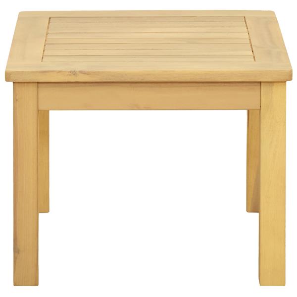 Grote foto vidaxl salontafel licht acacia 45 x 45 x 36 cm massief acaciahout tuin en terras tuinmeubelen