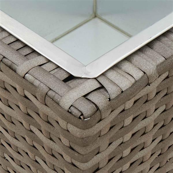 Grote foto vidaxl tuinset 3 pcs metaal tuin en terras overige tuin en terras