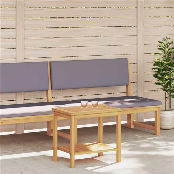 Grote foto vidaxl bijzettafel olie naturel 50 x 35 x 45 cm massief acaciahout huis en inrichting eettafels