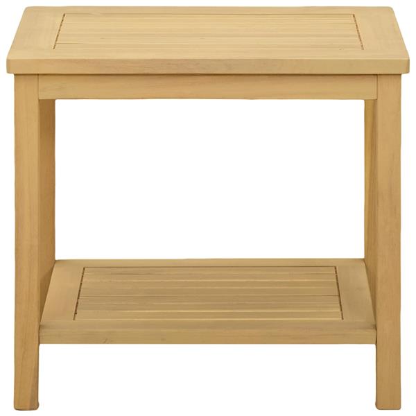 Grote foto vidaxl bijzettafel olie naturel 50 x 35 x 45 cm massief acaciahout huis en inrichting eettafels