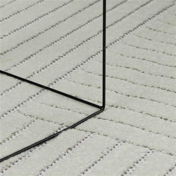 Grote foto vidaxl vloerkleden rechthoekig palmeras groen 280 x 200 cm polyester huis en inrichting vloerbedekking en kleden