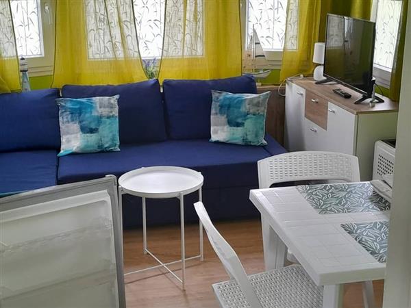 Grote foto caravan op camping klein strand te jabbeke caravans en kamperen caravans