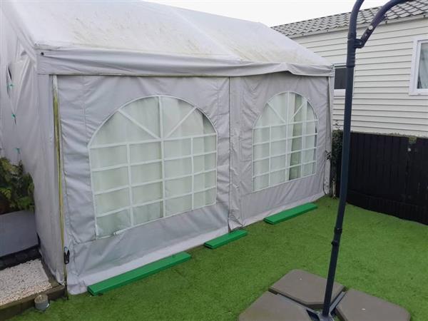 Grote foto caravan op camping klein strand te jabbeke caravans en kamperen caravans