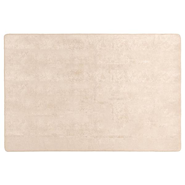 Grote foto vidaxl vloerkleed print cr me 170 x 120 cm polyester en pvc huis en inrichting vloerbedekking en kleden