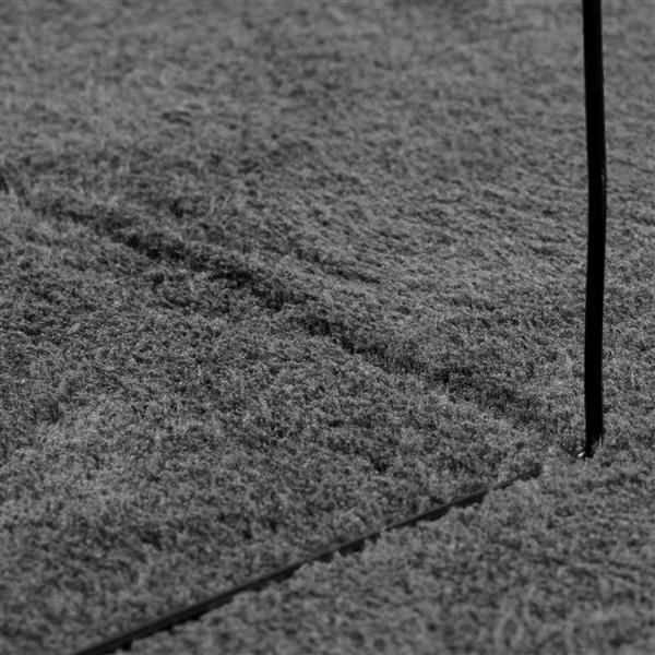 Grote foto vidaxl vloerkleden rechthoekig huarte antraciet 1000 x 80 cm polyester huis en inrichting vloerbedekking en kleden