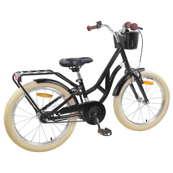 Grote foto vidaxl kinderfiets 20 inch voor 6 11 jaar oud zwart fietsen en brommers herenfietsen