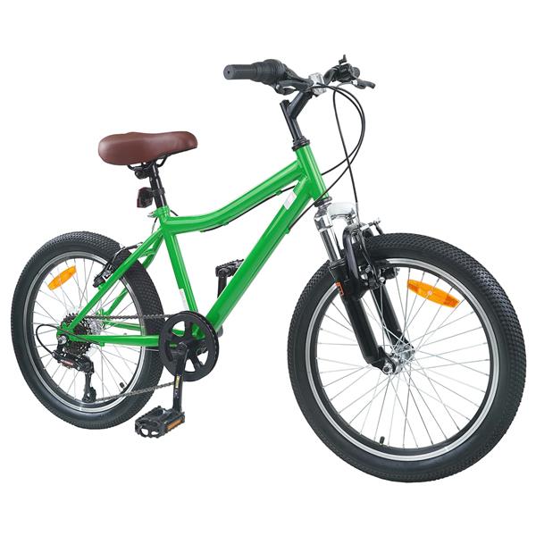 Grote foto vidaxl kinderfiets 20 inch 6 speed voor 6 11 jaar oud groen fietsen en brommers herenfietsen