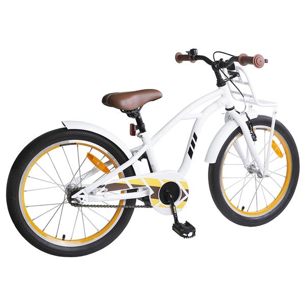Grote foto vidaxl kinderfiets 20 inch voor 6 11 jaar oud wit fietsen en brommers herenfietsen