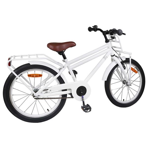 Grote foto vidaxl kinderfiets 22 inch voor 7 12 jaar oud wit fietsen en brommers herenfietsen
