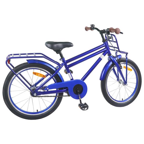 Grote foto vidaxl kinderfiets 20 inch voor 6 11 jaar oud donkerblauw fietsen en brommers herenfietsen