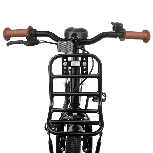 Grote foto vidaxl kinderfiets 20 inch voor 6 11 jaar oud zwart fietsen en brommers herenfietsen