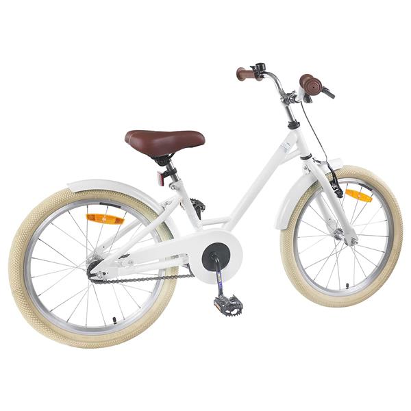 Grote foto vidaxl kinderfiets 20 inch voor 6 11 jaar oud wit fietsen en brommers herenfietsen