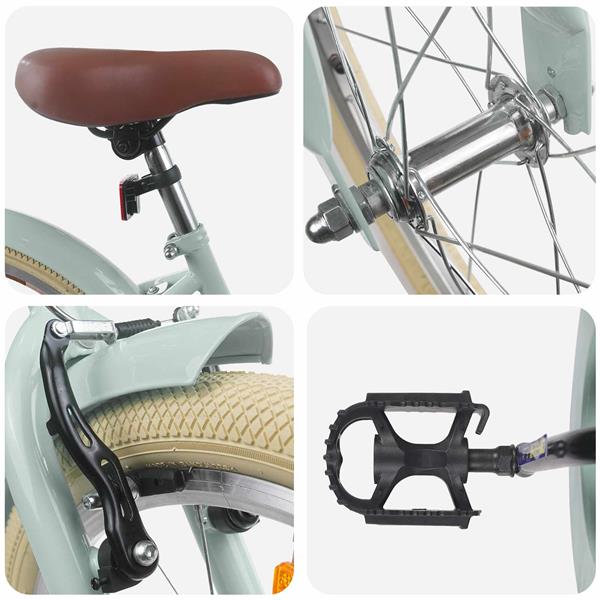 Grote foto vidaxl kinderfiets 20 inch voor 6 11 jaar oud lichtgroen fietsen en brommers herenfietsen