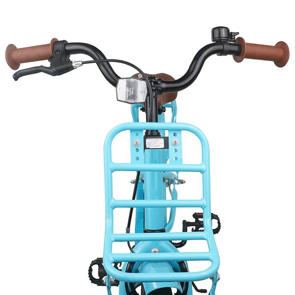 Grote foto vidaxl kinderfiets 22 inch voor 7 12 jaar oud lichtblauw fietsen en brommers herenfietsen