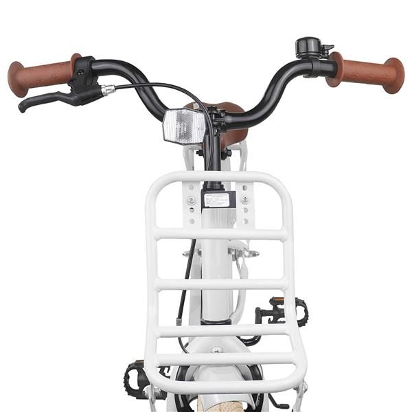 Grote foto vidaxl kinderfiets 22 inch voor 7 12 jaar oud wit fietsen en brommers herenfietsen