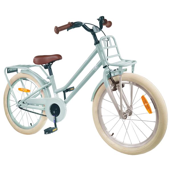 Grote foto vidaxl kinderfiets 22 inch voor 7 12 jaar oud lichtgroen fietsen en brommers herenfietsen