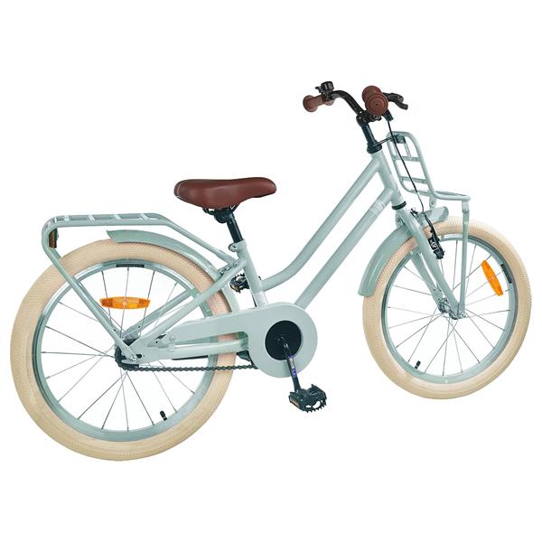 Grote foto vidaxl kinderfiets 22 inch voor 7 12 jaar oud lichtgroen fietsen en brommers herenfietsen