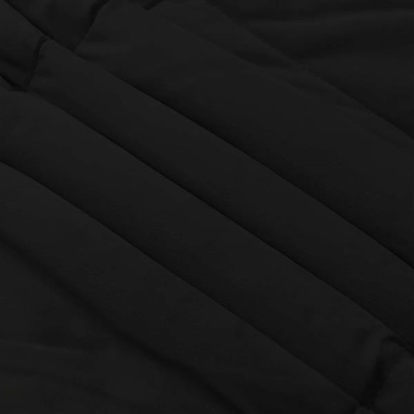 Grote foto vidaxl winter dekbed gekwilt zwart 220 x 260 cm microfiber huis en inrichting bedden