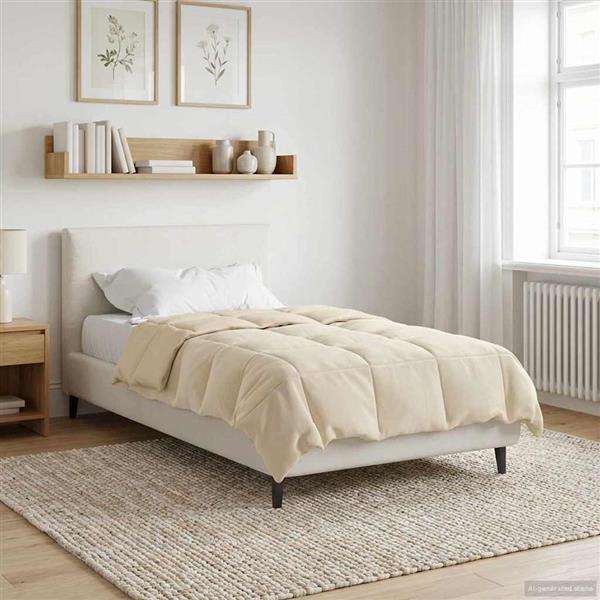 Grote foto vidaxl vol jaar dekbed gekwilt cr me 155 x 200 cm microfiber huis en inrichting bedden