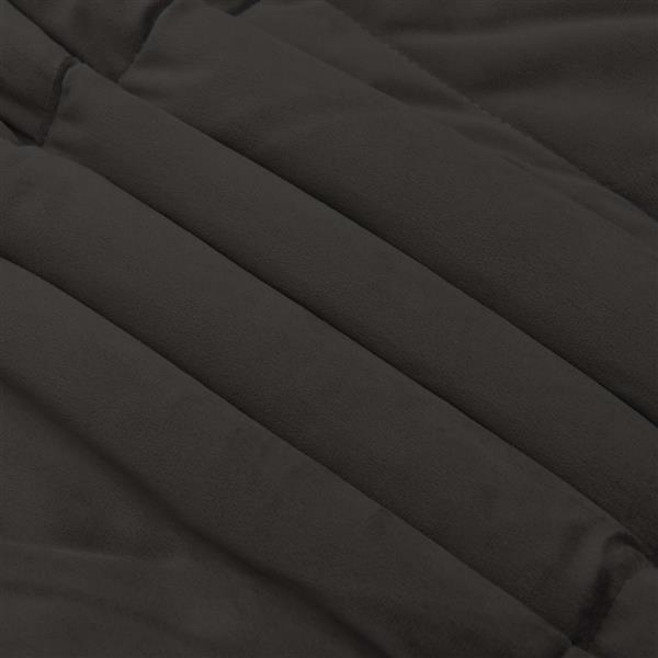 Grote foto vidaxl zomer dekbed gekwilt antraciet 200 x 200 cm microfiber huis en inrichting bedden