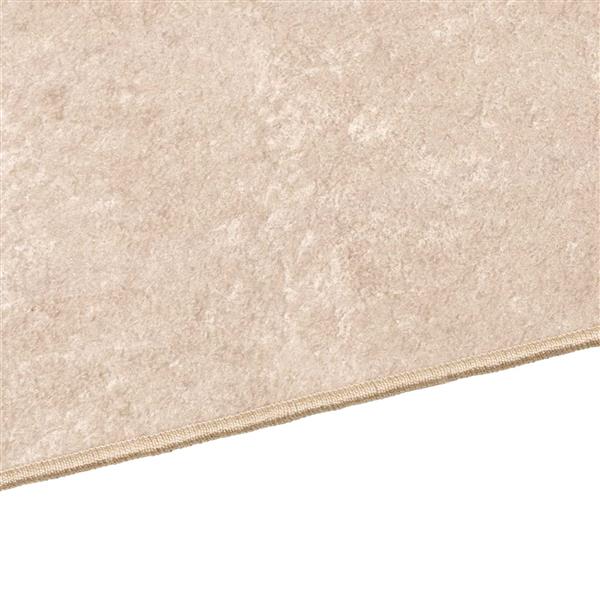 Grote foto vidaxl vloerkleed print cr me 200 x 100 cm polyester en pvc huis en inrichting vloerbedekking en kleden