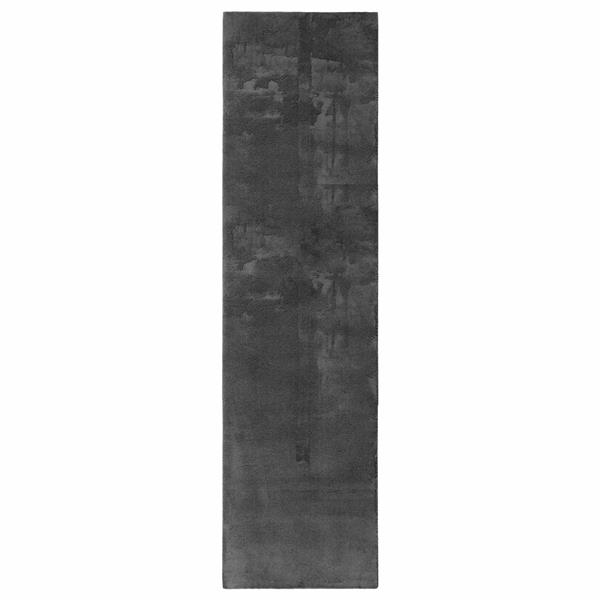 Grote foto vidaxl vloerkleden rechthoekig huarte antraciet 500 x 80 cm polyester huis en inrichting vloerbedekking en kleden