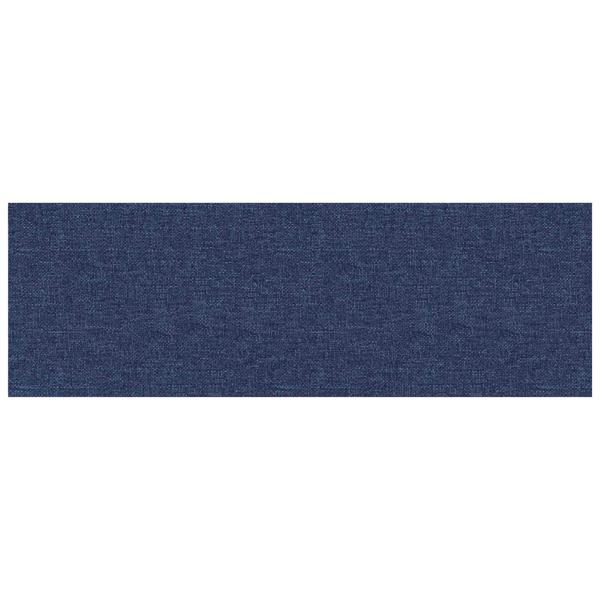 Grote foto vidaxl wandhoofdbord 12 pcs blauw 90 x 30 cm stof antiek en kunst stoelen en banken