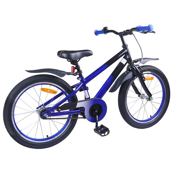 Grote foto vidaxl kinderfiets 20 inch voor 6 11 jaar oud blauw zwart fietsen en brommers herenfietsen