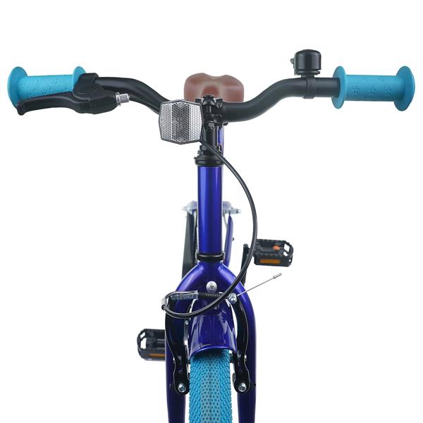 Grote foto vidaxl kinderfiets 20 inch voor 6 11 jaar oud donkerblauw fietsen en brommers herenfietsen
